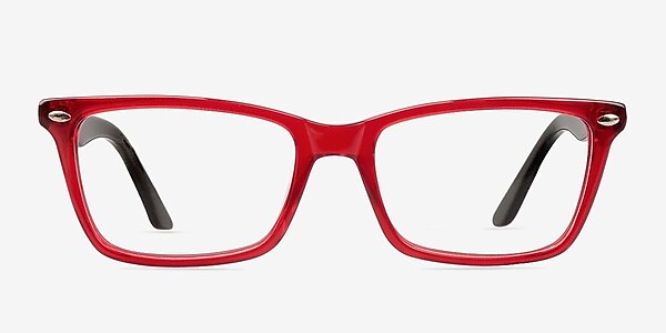 Alina Red Acetate Eyeglass Frames