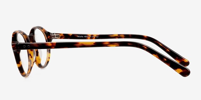 Alisha Tortoise AcetateEyeglass Frames from EyeBuyDirect, Side View