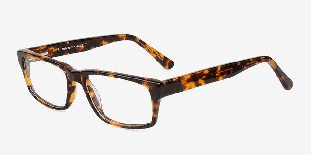 Ernie Brown & Tortoise AcetateEyeglass Frames from EyeBuyDirect, Angle View