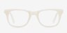 Alisson White AcetateEyeglass Frames from EyeBuyDirect, Front View