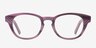 Allyson Purple AcetateEyeglass Frames from EyeBuyDirect, Front View