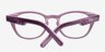 Allyson Purple AcetateEyeglass Frames from EyeBuyDirect, Closed View