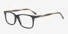 Franky Black AcetateEyeglass Frames from EyeBuyDirect, Angle View