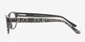 Alyson Gray & Brown AcetateEyeglass Frames from EyeBuyDirect, Side View
