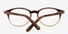 Alyvia Brown AcetateEyeglass Frames from EyeBuyDirect, Closed View