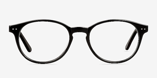 Alyvia Black Acetate Eyeglass Frames