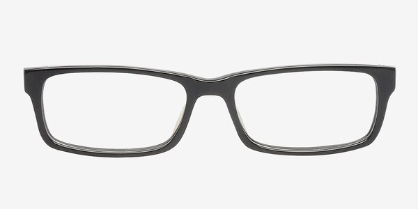 Glen Noir Acétate Montures de lunettes de vue