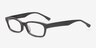 Izzy Black AcetateEyeglass Frames from EyeBuyDirect, Angle View
