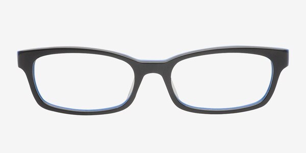 Izzy Black/Blue Acetate Eyeglass Frames