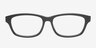 Ira Black AcetateEyeglass Frames from EyeBuyDirect, Front View