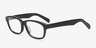 Ira Black AcetateEyeglass Frames from EyeBuyDirect, Angle View