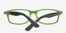 Jacki Black & Green AcetateEyeglass Frames from EyeBuyDirect, Closed View