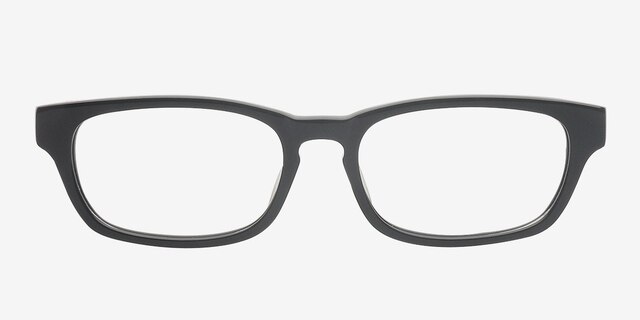 Jinny Black & Red AcetateEyeglass Frames from EyeBuyDirect, Front View