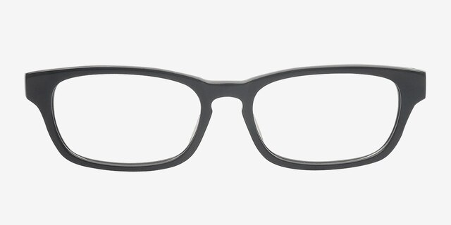 Jinny Black & Green AcetateEyeglass Frames from EyeBuyDirect, Front View