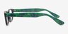 Jinny Black & Green AcetateEyeglass Frames from EyeBuyDirect, Side View