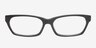 Jody Black & Red AcetateEyeglass Frames from EyeBuyDirect, Front View