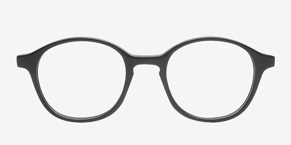 Kel Black Acetate Eyeglass Frames