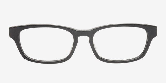 Kellie Black AcetateEyeglass Frames from EyeBuyDirect, Front View