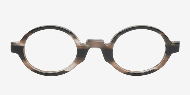 Kerry Gray AcetateEyeglass Frames from EyeBuyDirect, Front View