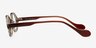 Kerry Gray AcetateEyeglass Frames from EyeBuyDirect, Side View