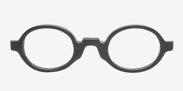 Kerry Black/White Acetate Eyeglass Frames