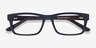 Emory Black AcetateEyeglass Frames from EyeBuyDirect, Closed View