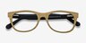 Panama Wood AcetateEyeglass Frames from EyeBuyDirect, Closed View