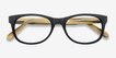 Panama Black AcetateEyeglass Frames from EyeBuyDirect, Closed View
