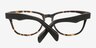 Beacon Hill Black & Tortoise AcetateEyeglass Frames from EyeBuyDirect, Closed View