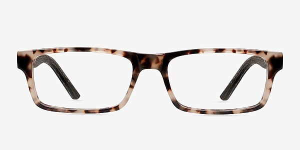 Cambridge Brown/Tortoise Wood-texture Eyeglass Frames