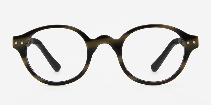 Saint Louis Brown Wood-texture Eyeglass Frames from EyeBuyDirect