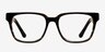 Belmont Café Wood-textureMontures de lunettes de vue d'EyeBuyDirect, Vue de Face