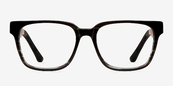 Belmont Coffee Wood-texture Eyeglass Frames
