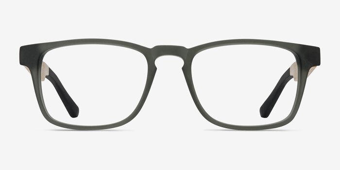 Lincoln Gray Acetate Eyeglass Frames from EyeBuyDirect