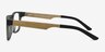 Lincoln Gray AcetateEyeglass Frames from EyeBuyDirect, Side View