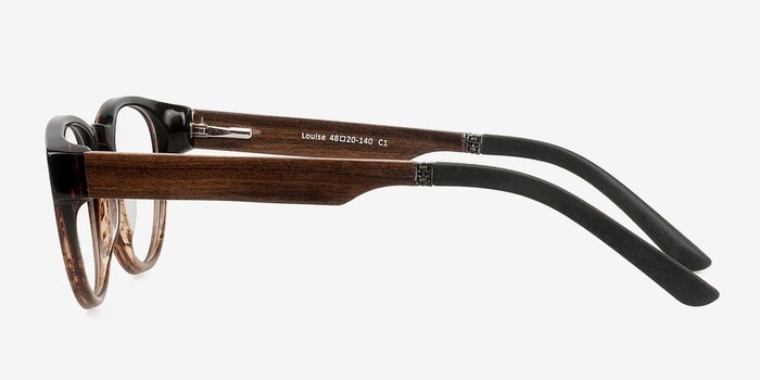 Louise Brown Wood-texture Eyeglass Frames from EyeBuyDirect