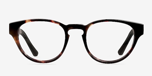 Louise Brown/Tortoise Wood-texture Eyeglass Frames