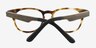 Hopper Brown & Tortoise Wood-textureMontures de lunettes de vue d'EyeBuyDirect, Vue Rapprochée