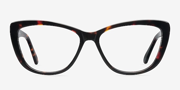 Charlotte Tortoise Acetate Eyeglass Frames