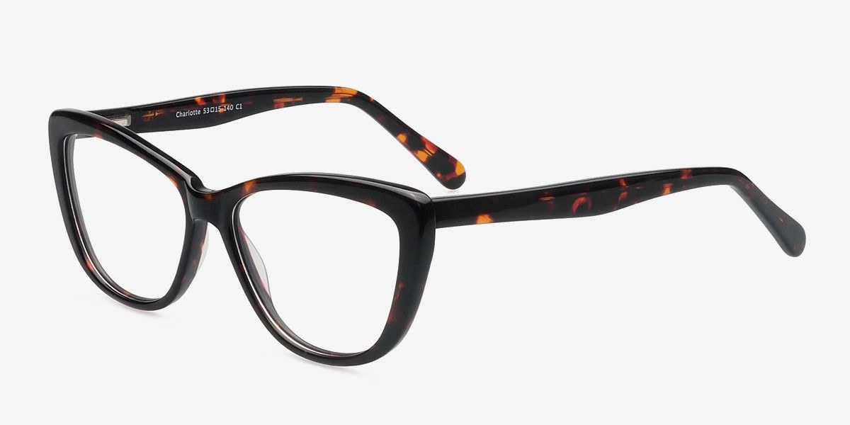 Charlotte Cat Eye Purple Glasses for Women | Eyebuydirect