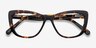 Charlotte Écailles AcétateMontures de lunettes de vue d'EyeBuyDirect, Vue Rapprochée
