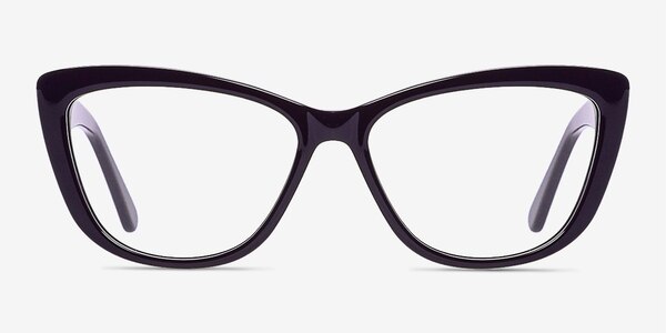 Charlotte Purple Acetate Eyeglass Frames