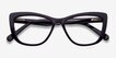 Charlotte Purple AcetateEyeglass Frames from EyeBuyDirect, Closed View