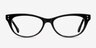 Monica Brown & Tortoise AcetateEyeglass Frames from EyeBuyDirect, Front View