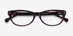 Monica Brown & Tortoise AcetateEyeglass Frames from EyeBuyDirect, Closed View