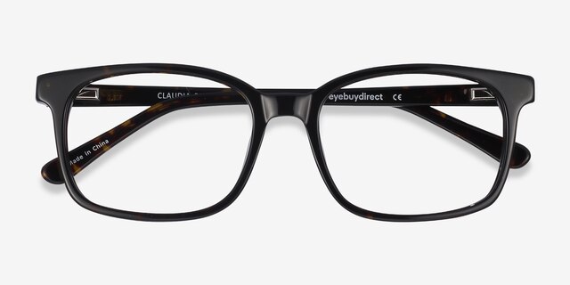 Claudia Tortoise AcetateEyeglass Frames from EyeBuyDirect, Closed View