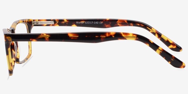 Mandi Écailles AcétateMontures de lunettes de vue d'EyeBuyDirect, Vue de Côté