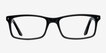 Mandi Black AcetateEyeglass Frames from EyeBuyDirect, Front View
