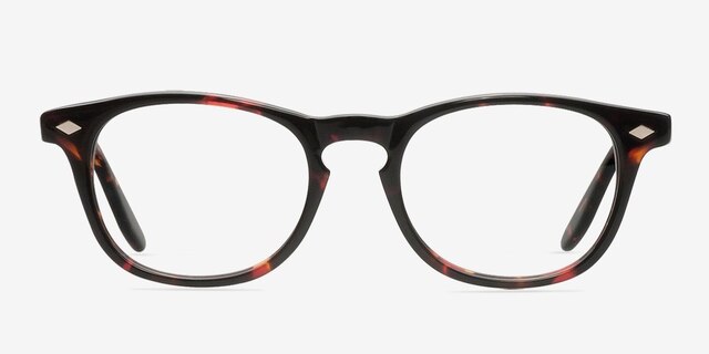 Richmond Brown & Tortoise AcetateEyeglass Frames from EyeBuyDirect, Front View