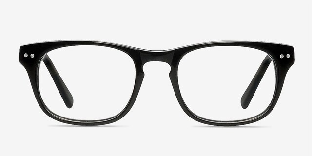 Carla Black AcetateEyeglass Frames from EyeBuyDirect, Front View